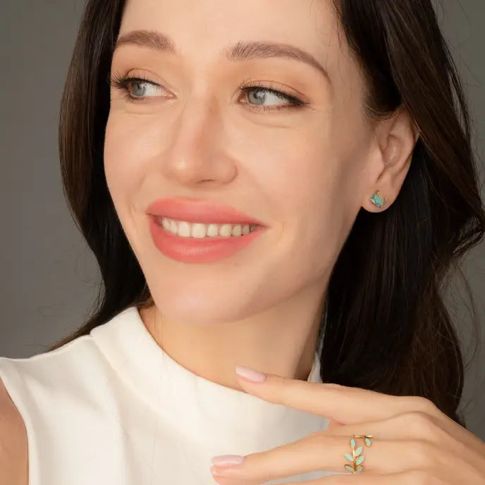 Lorena Turquoise Earrings