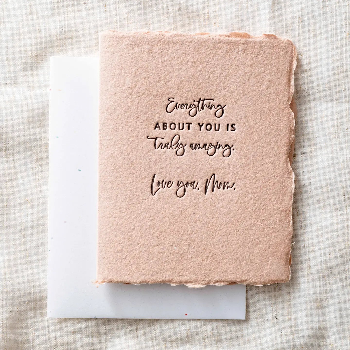 "Love you, Mom!" Mother's Day Greeting Card