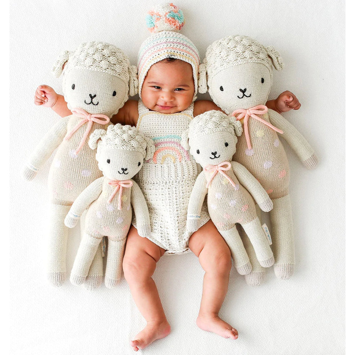 Lucy the Lamb (Pastel)- Assorted Sizes- Sold Individually