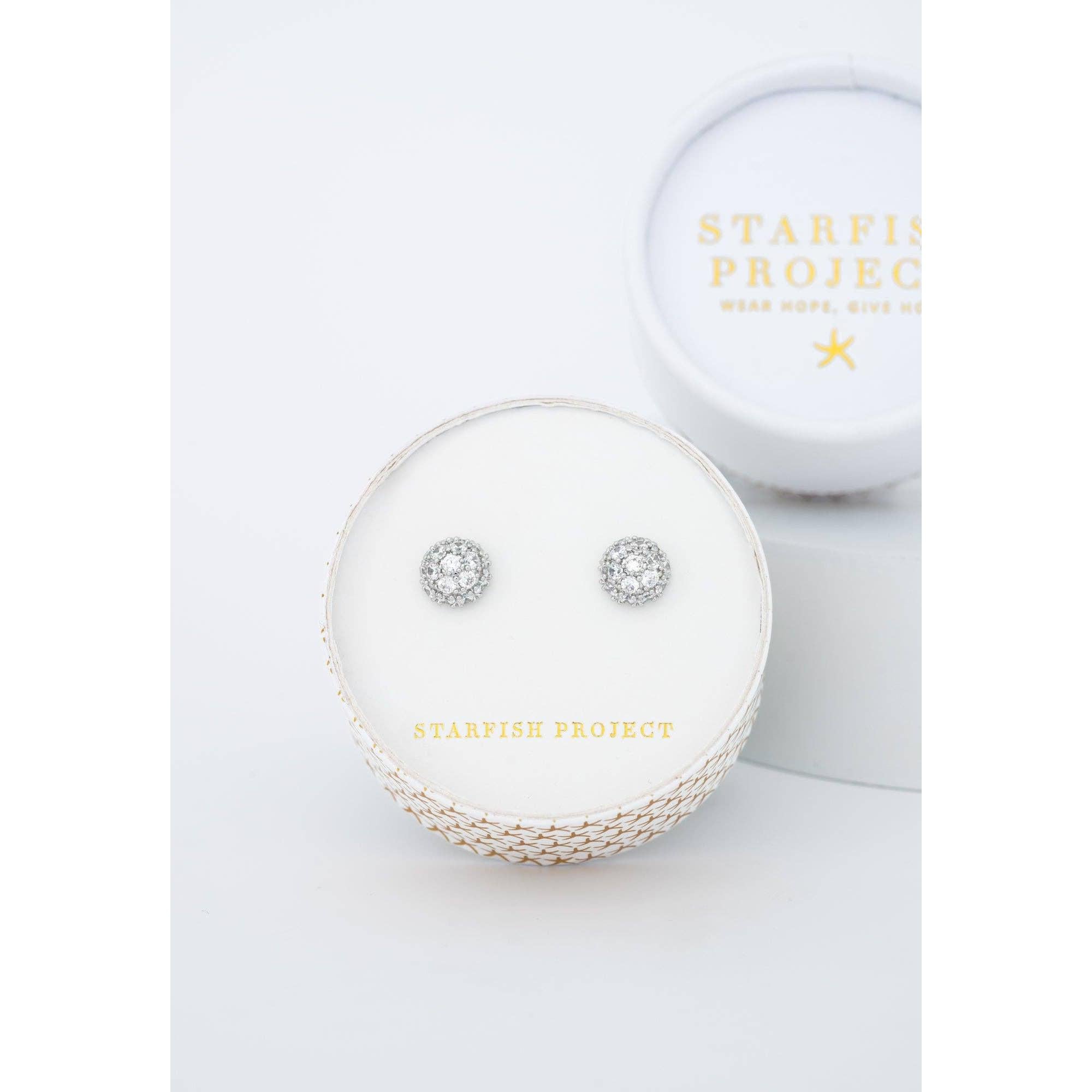 Lustre Bloom Studs- Assorted Colors