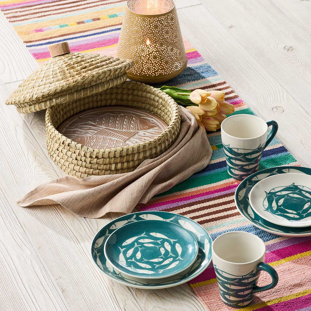 Macha Lidded Breadwarmer (*Local Pickup/Local Delivery Only)