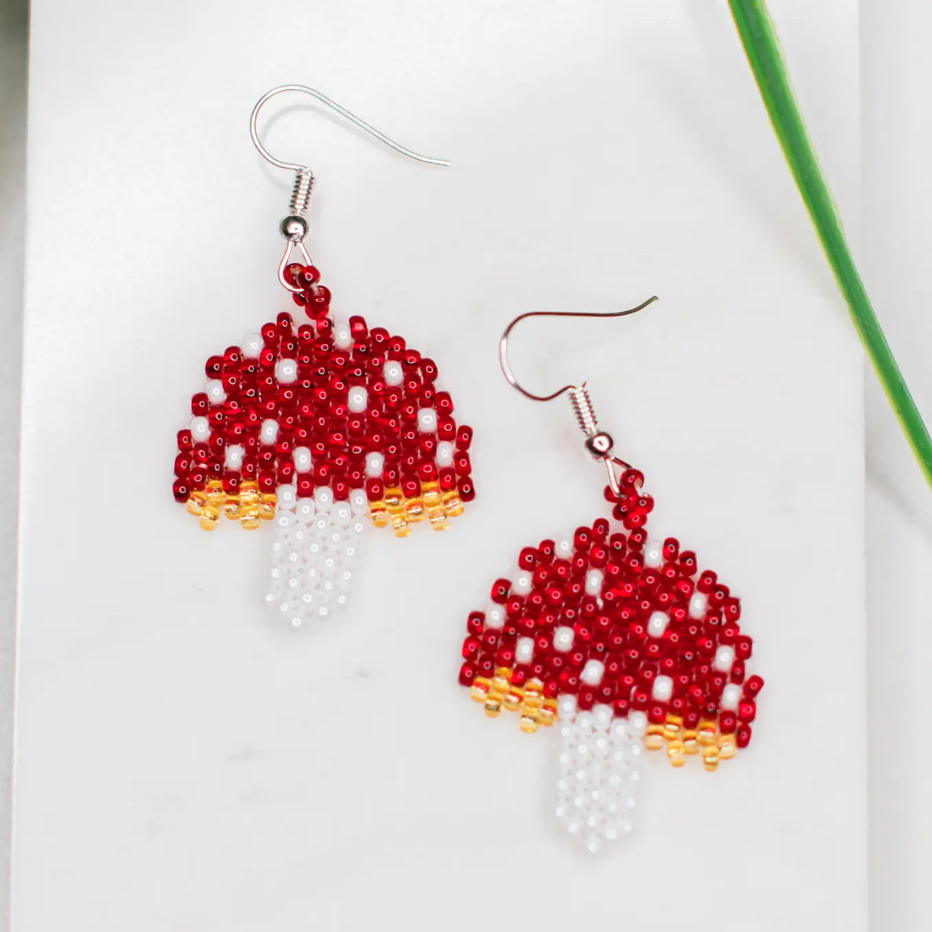 Magic Mushroom Earring