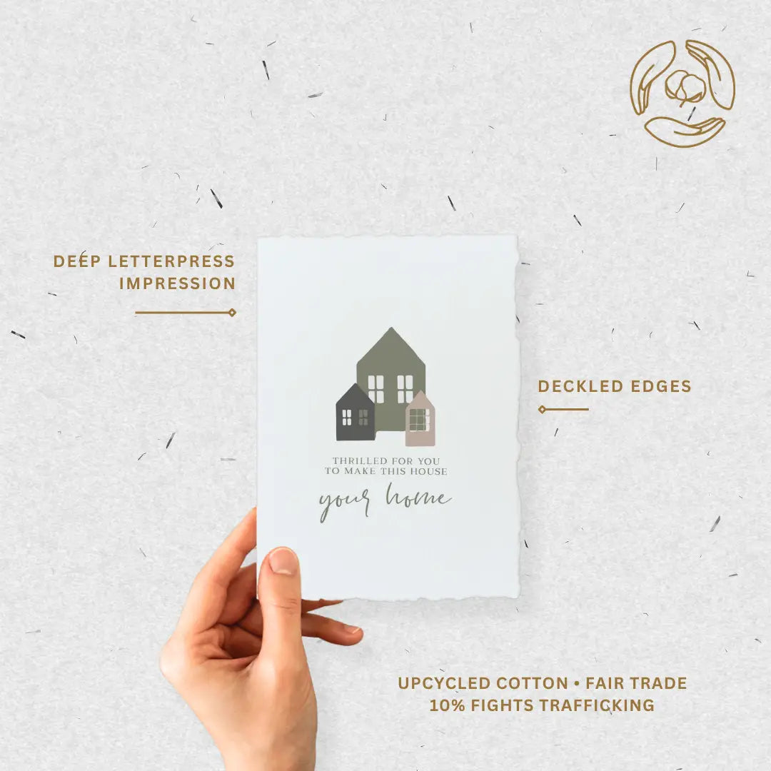 Make this house your home- Greeting Card