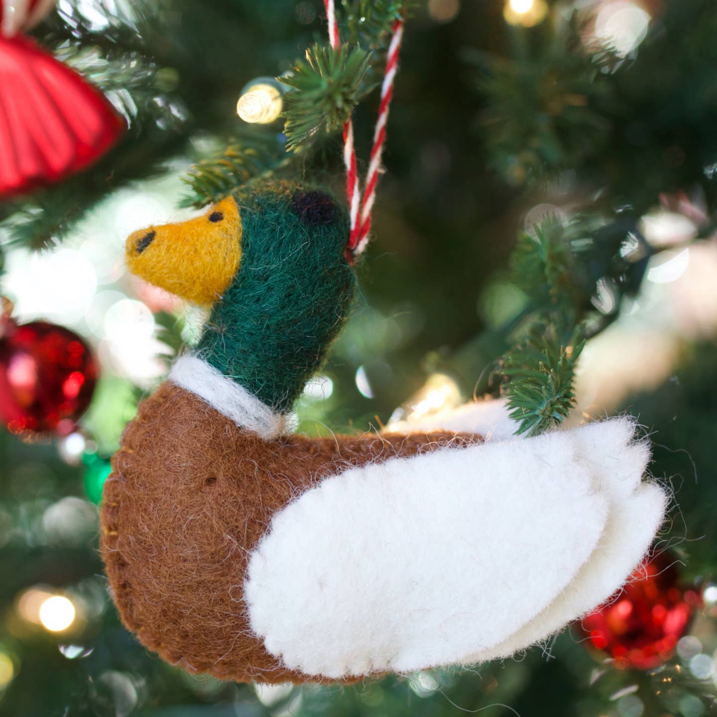 Mallard Felt Wool Ornament