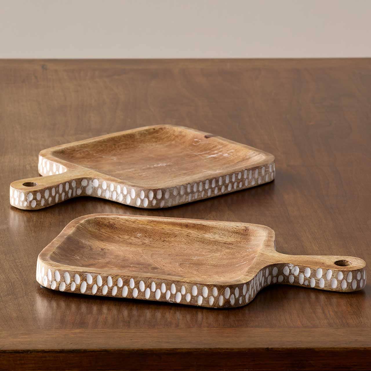 Mango Wood Mini Serving Tray (Local Pickup/Local Delivery Only)