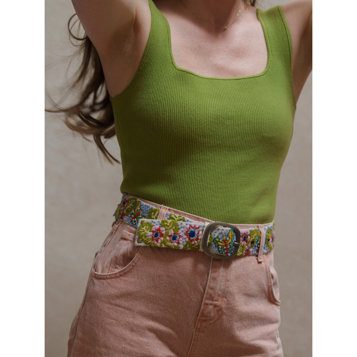 Mariposa Wool Belt- Assorted Sizes