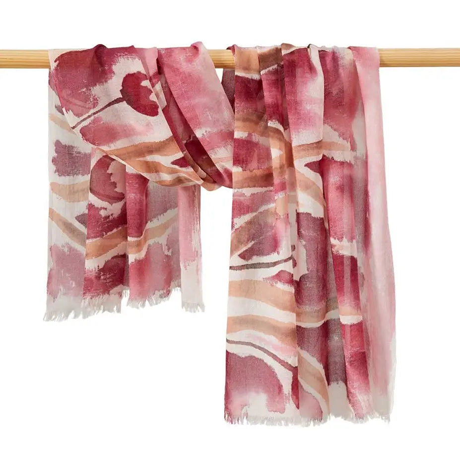 Meadow Hand-Painted Scarf- Assorted Colors