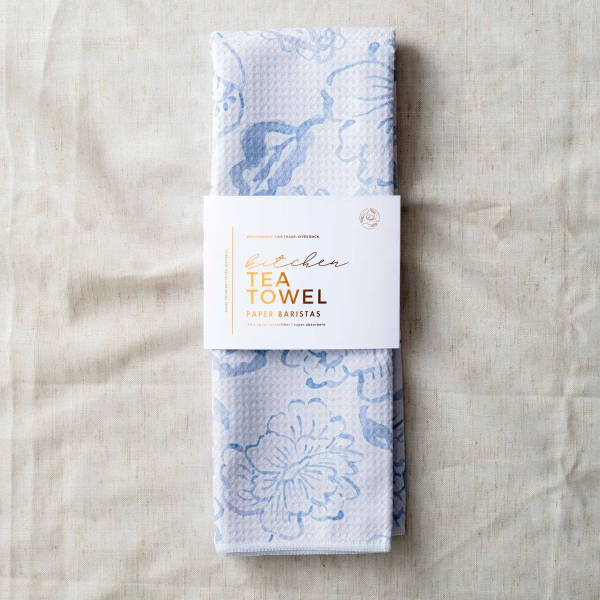 Microfiber Waffle Tea Towel- Assorted Patterns