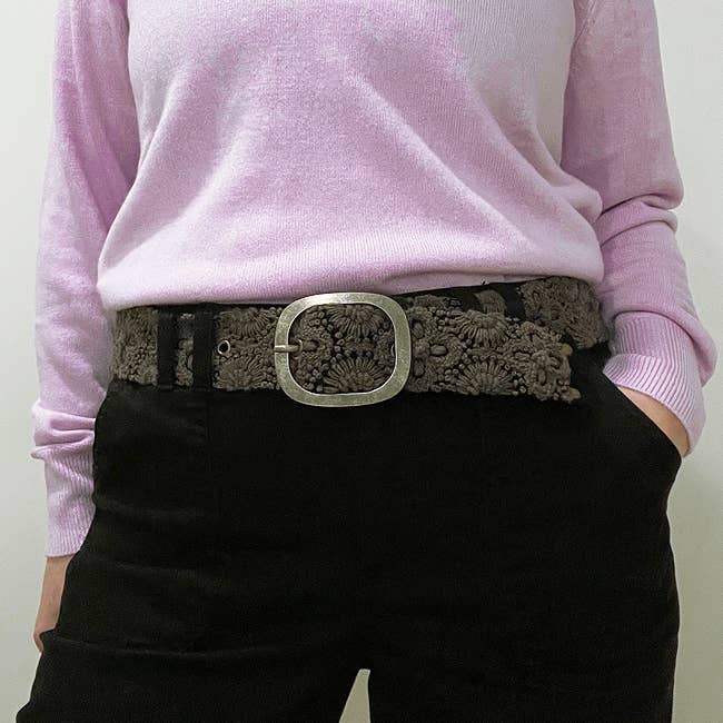 Midnight Oasis Wool Belt- Assorted Sizes