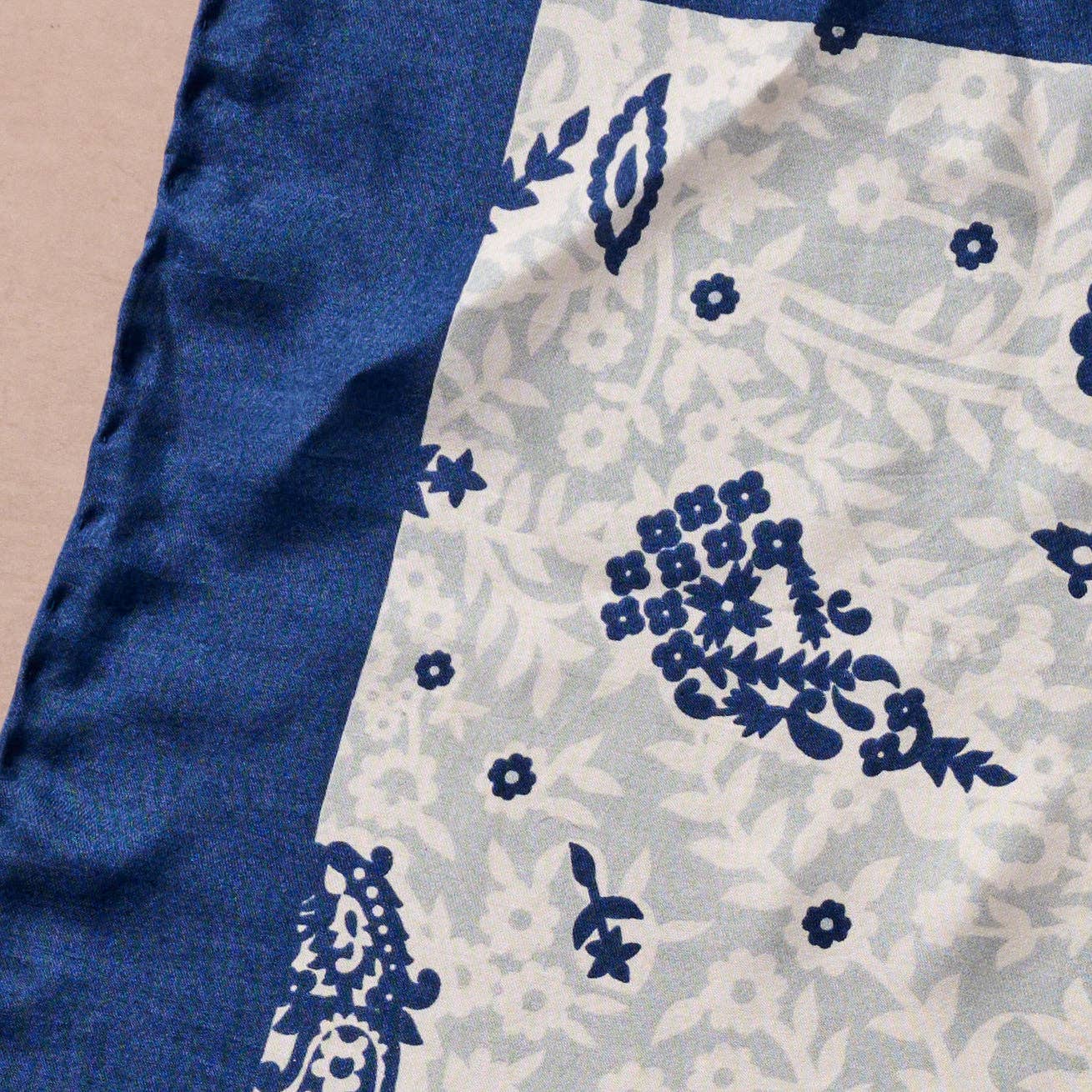 Milan Paisley Silk Scarf