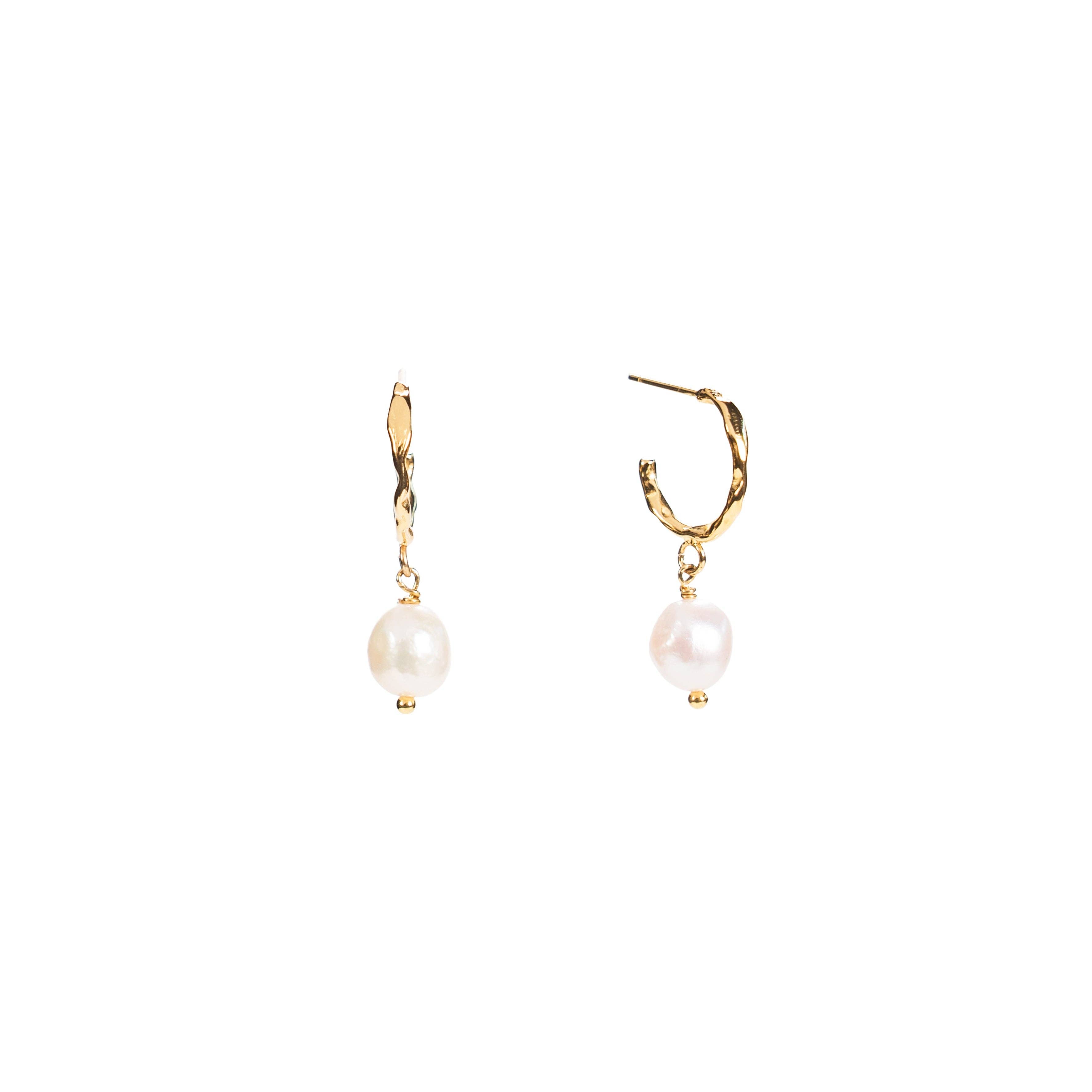 Milk and Honey Hoop Earrings
