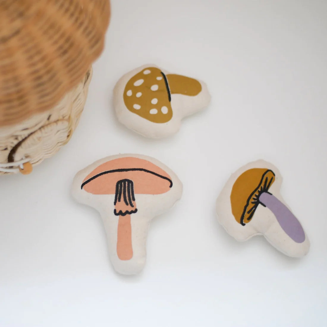 Mini Mushroom Pillows - Assorted