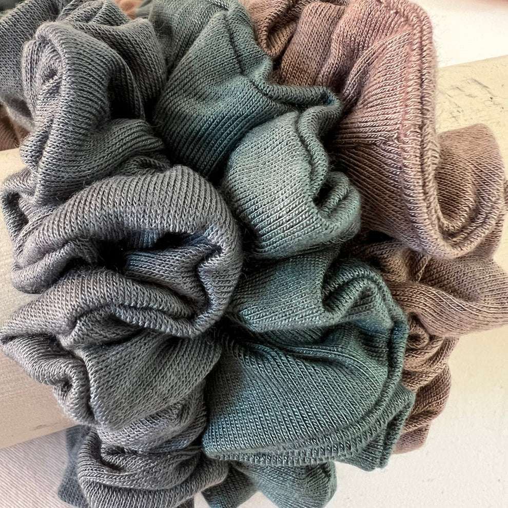 Mini Scrunchie Set- Assorted Colors/Patterns