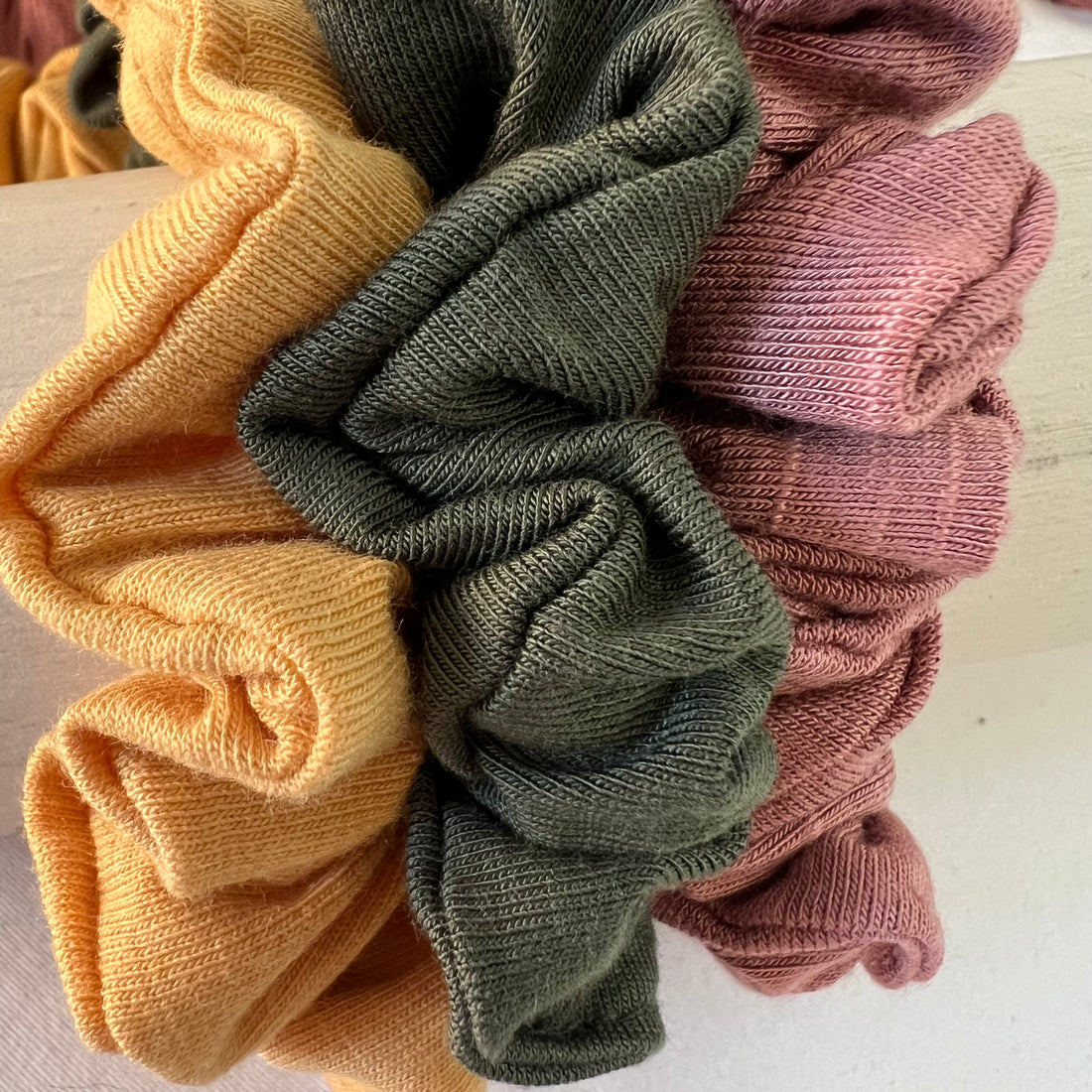 Mini Scrunchie Set- Assorted Colors/Patterns