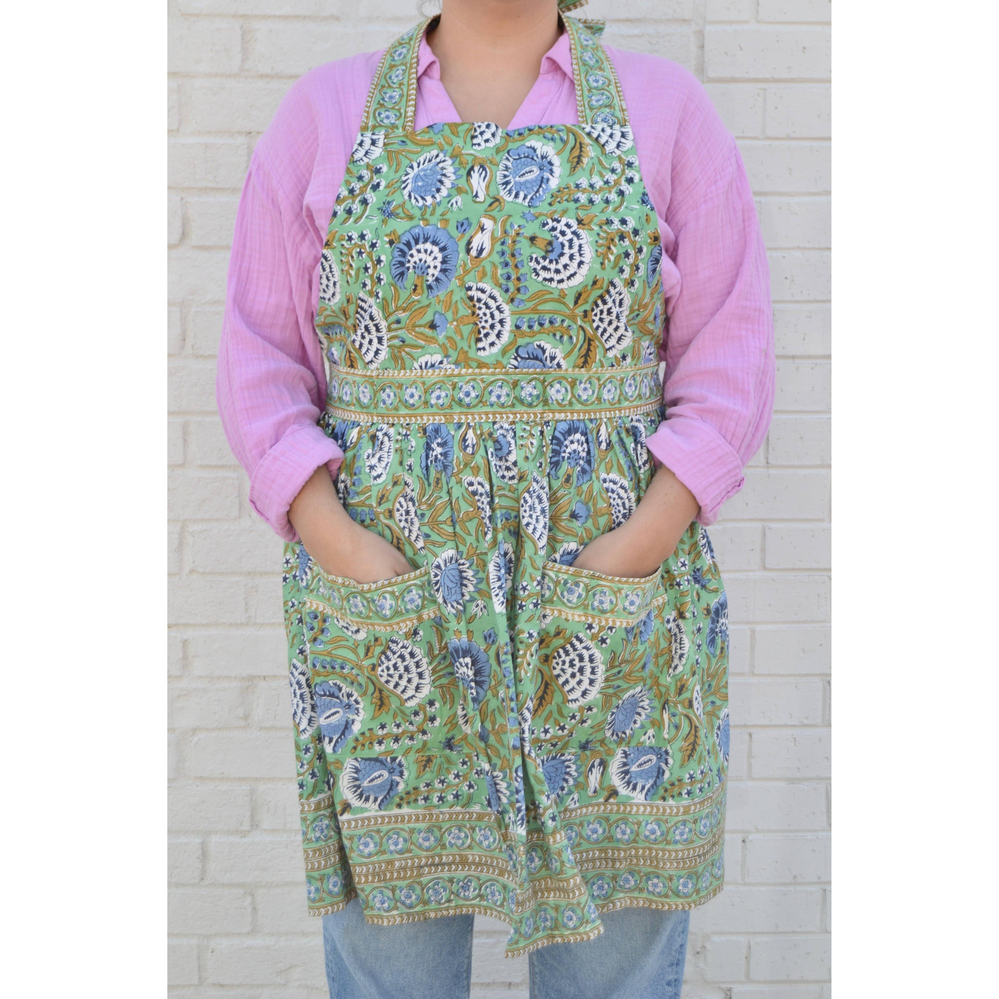 Minted Motif Apron