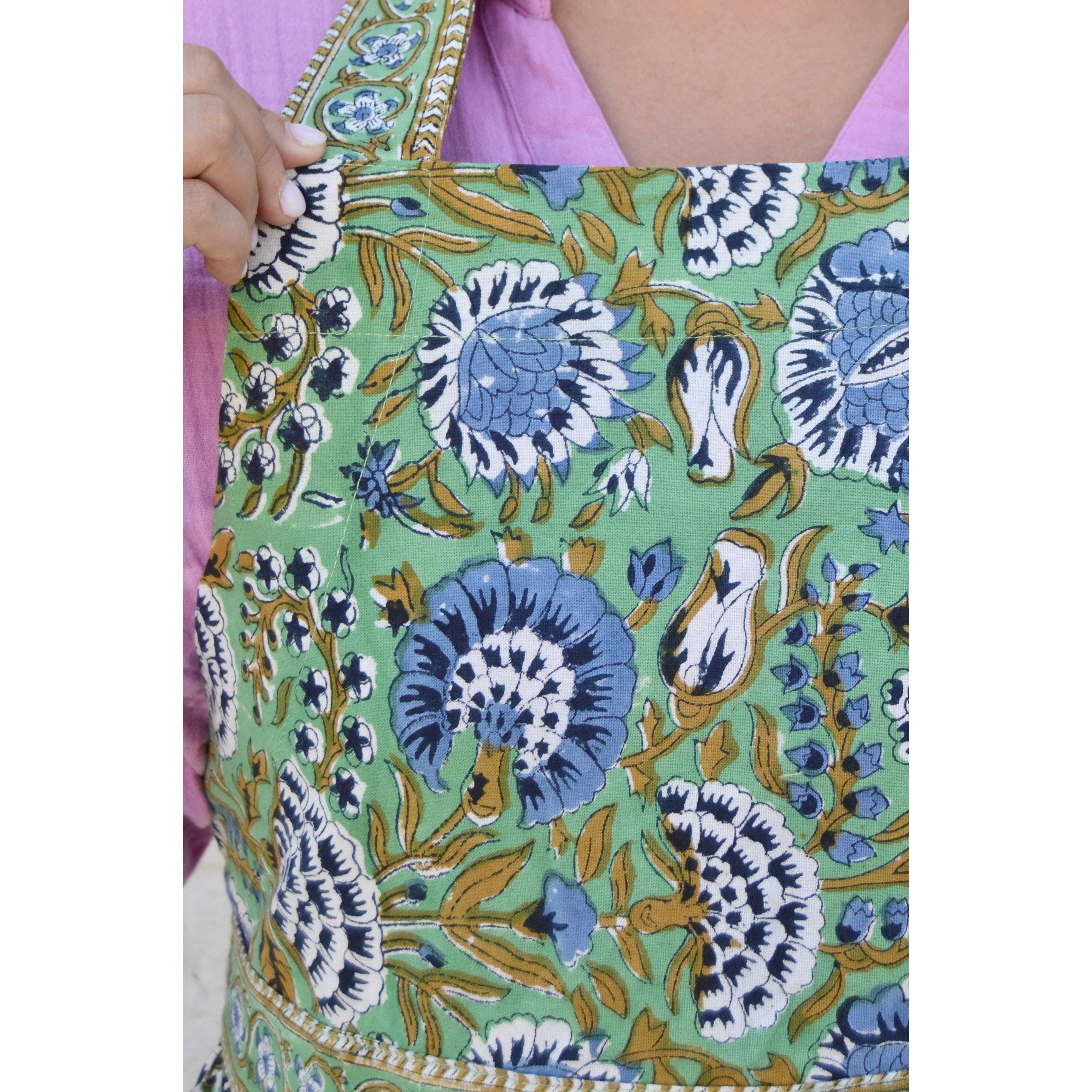 Minted Motif Apron
