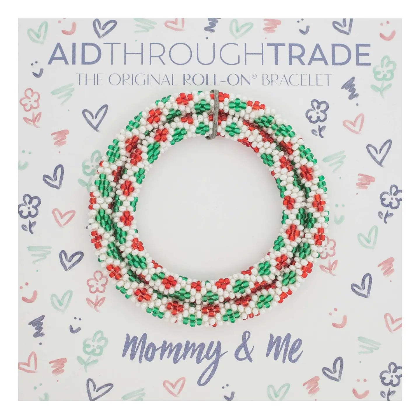 Mistletoe Mommy& Me Roll-On Bracelets
