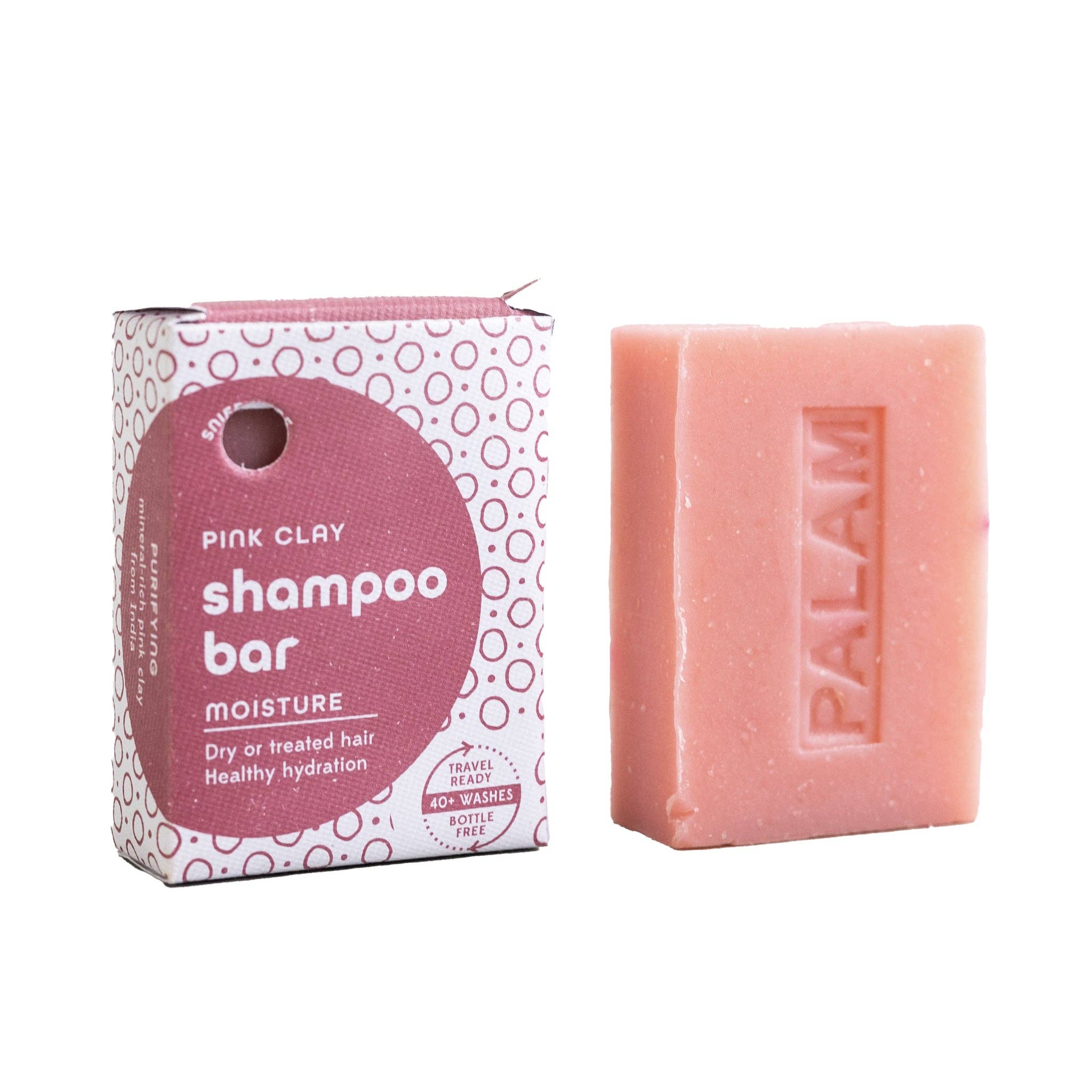 Moisture Pink Clay Shampoo Bar