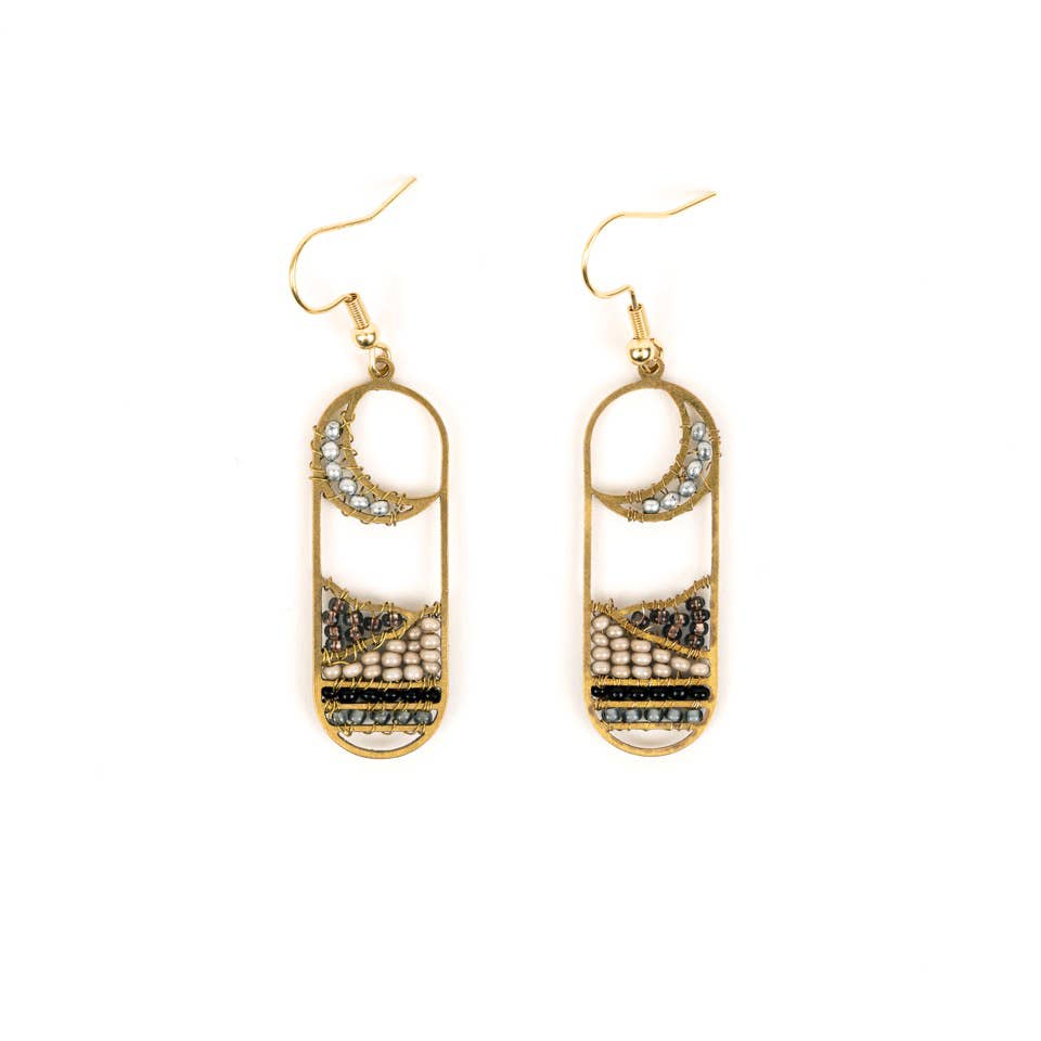 Moonview Earrings- Assorted Colors- Sold Individually