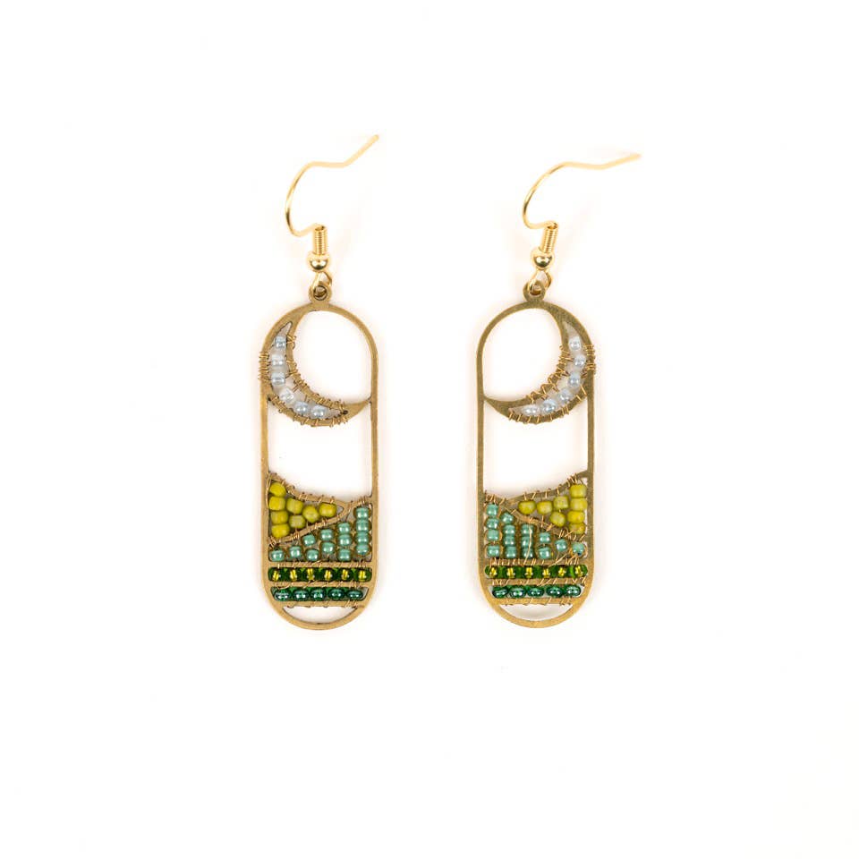 Moonview Earrings- Assorted Colors- Sold Individually