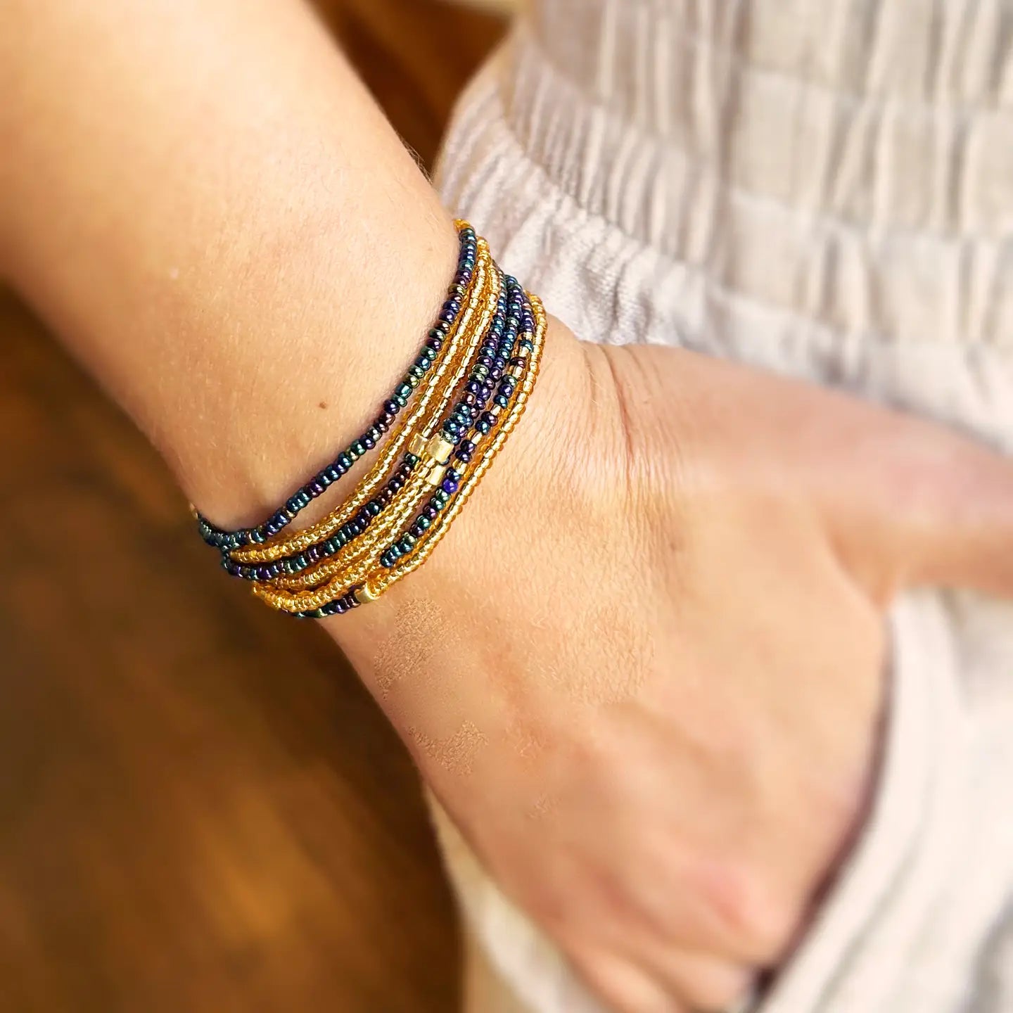 Morse Code Bracelet- Assorted Messages/Assorted Sizes- Sold Individually
