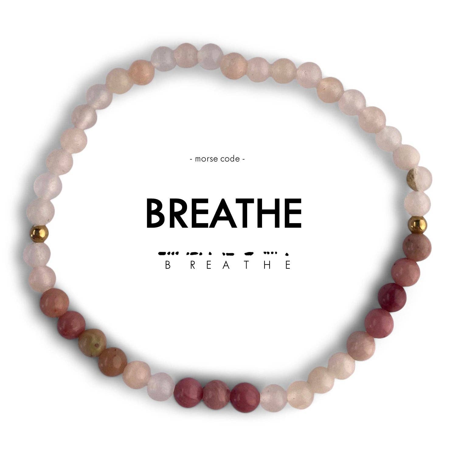 Morse Code Bracelet | Breathe- Assorted Colors