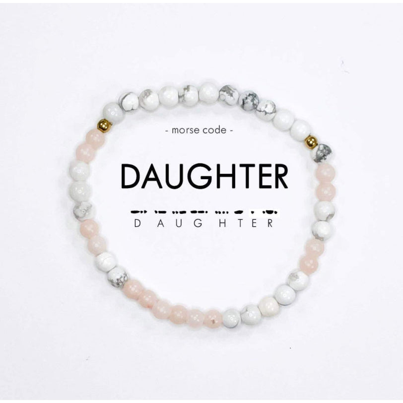 Morse Code Bracelet | DAUGHTER