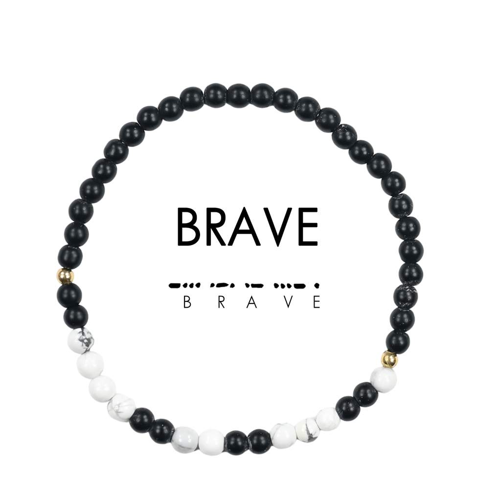 Morse Code Bracelet Extended Size | BRAVE