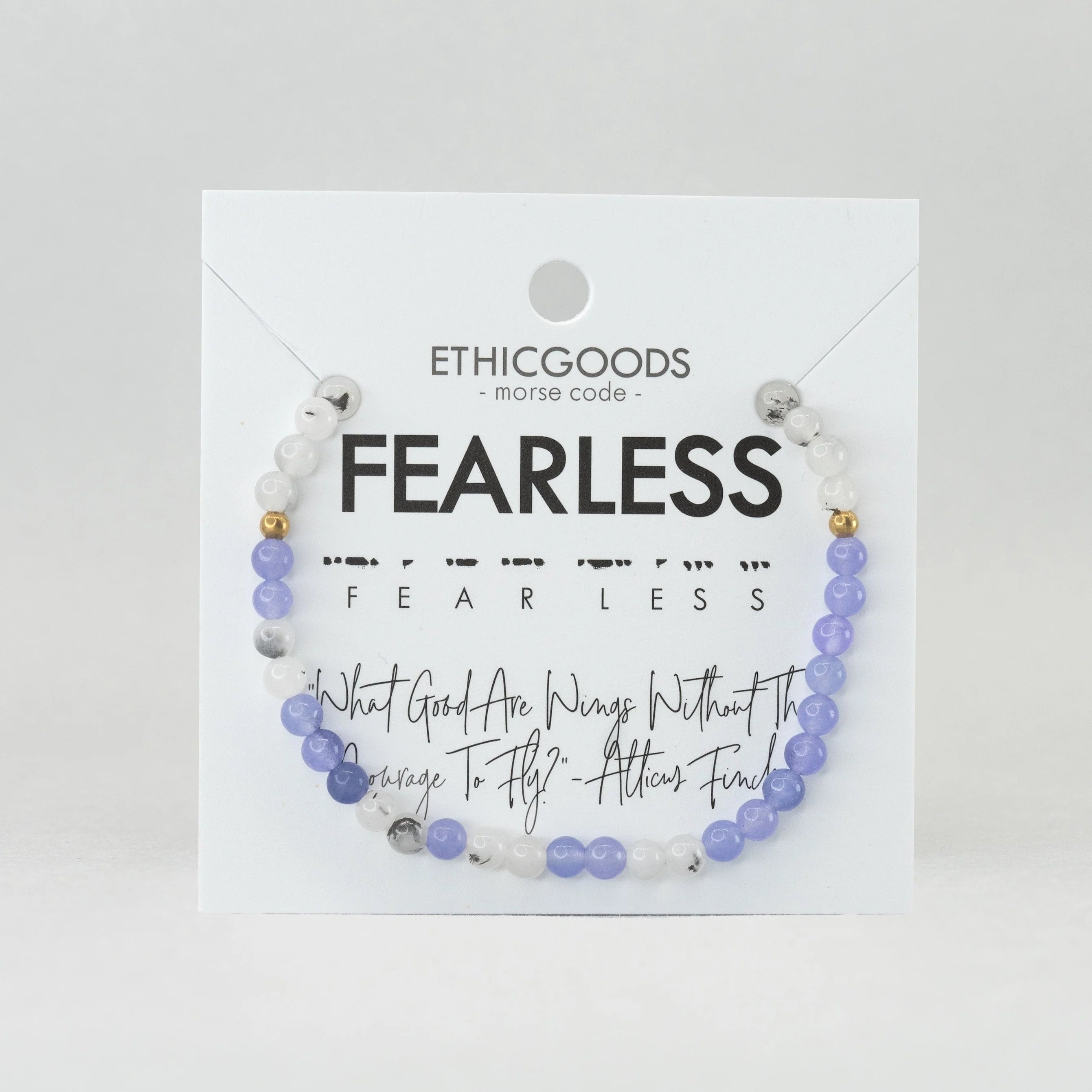 Morse Code Bracelet | Fearless