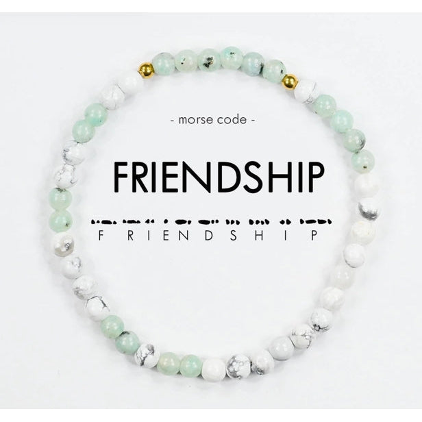 Morse Code Bracelet | Friendship- Assorted Colors
