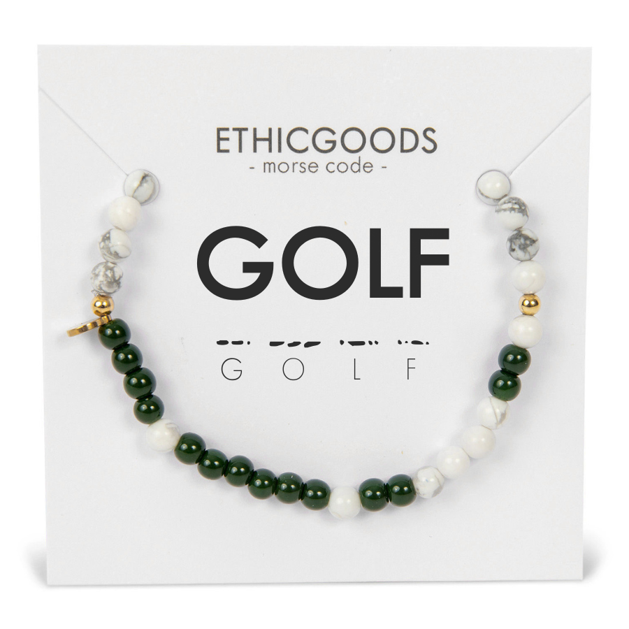 Morse Code Bracelet | GOLF