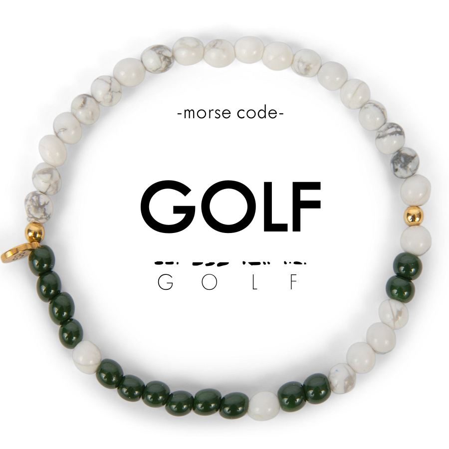 Morse Code Bracelet | GOLF