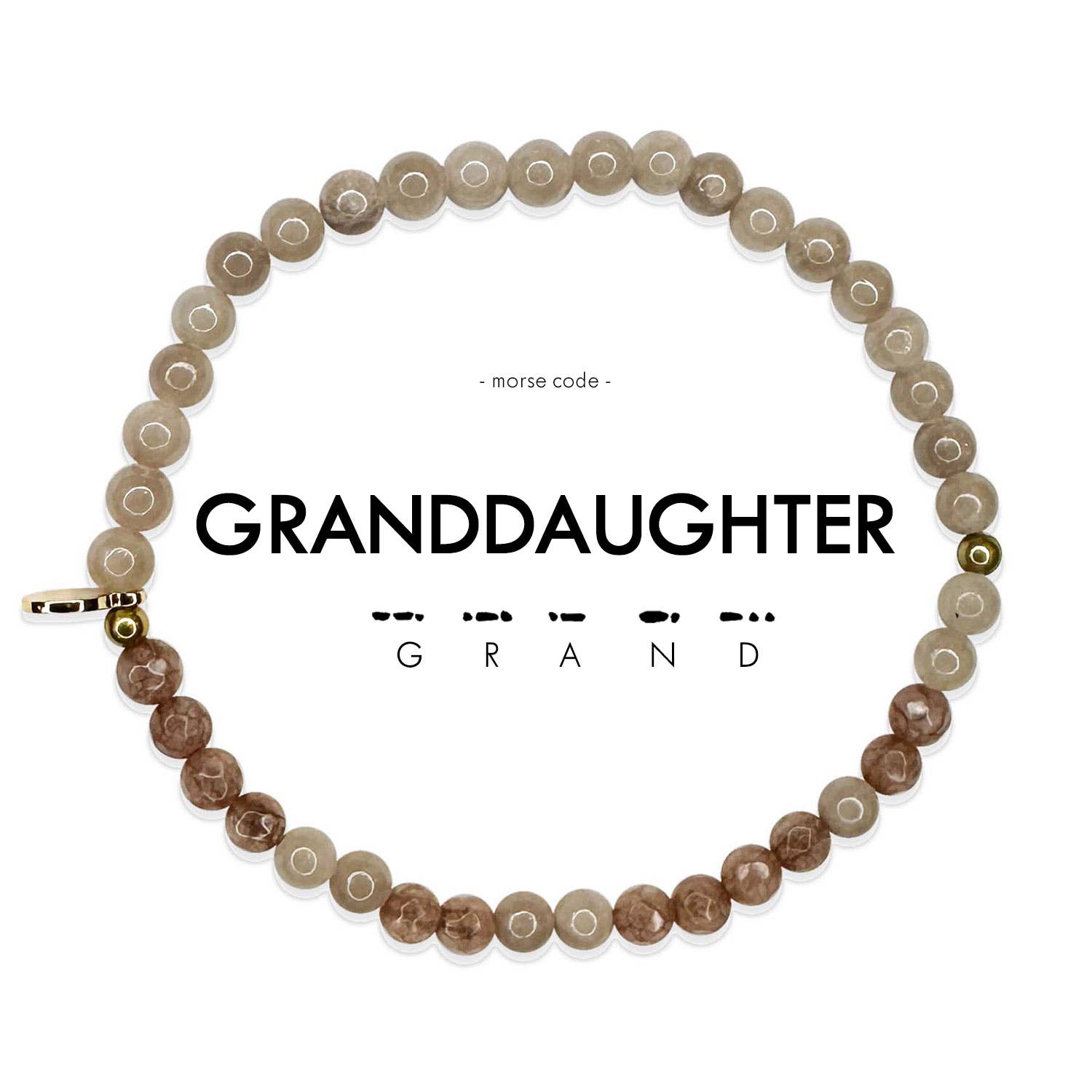 Morse Code Bracelet | GRANDDAUGHTER