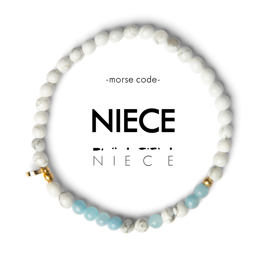 Morse Code Bracelet | Niece
