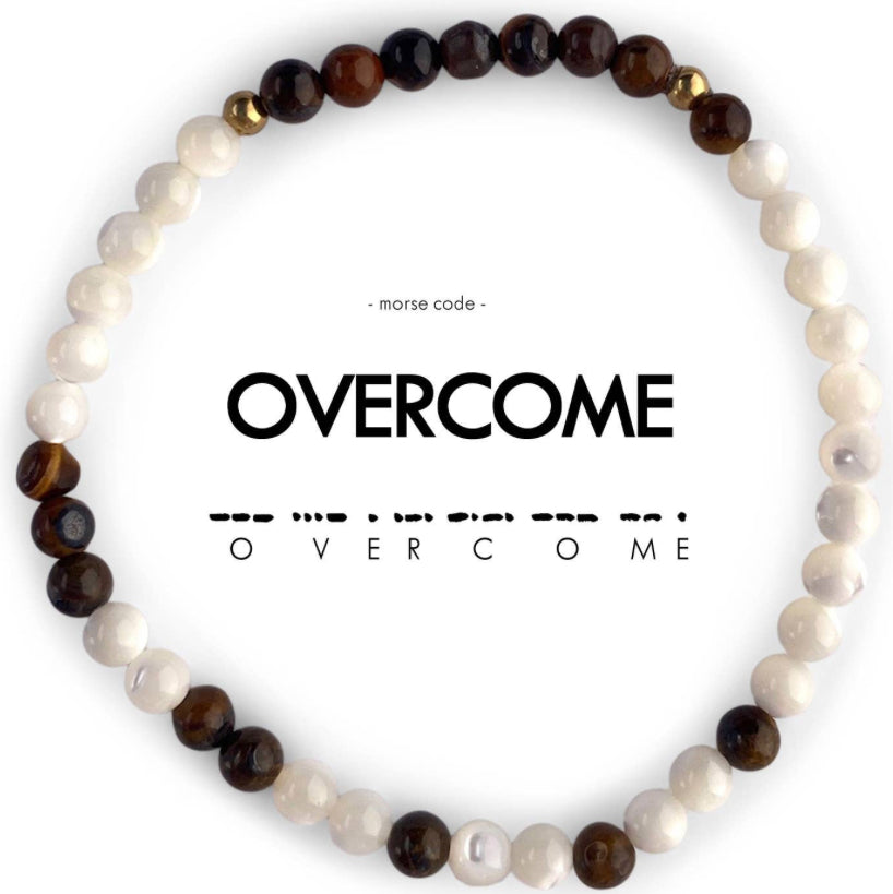 Morse Code Bracelet | OVERCOME