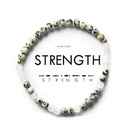 Morse Code Bracelet | Strength