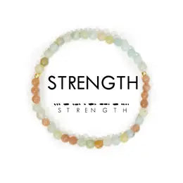 Morse Code Bracelet | Strength- Assorted Colors
