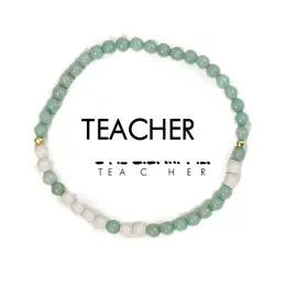Morse Code Bracelet l Teacher- Assorted Colors