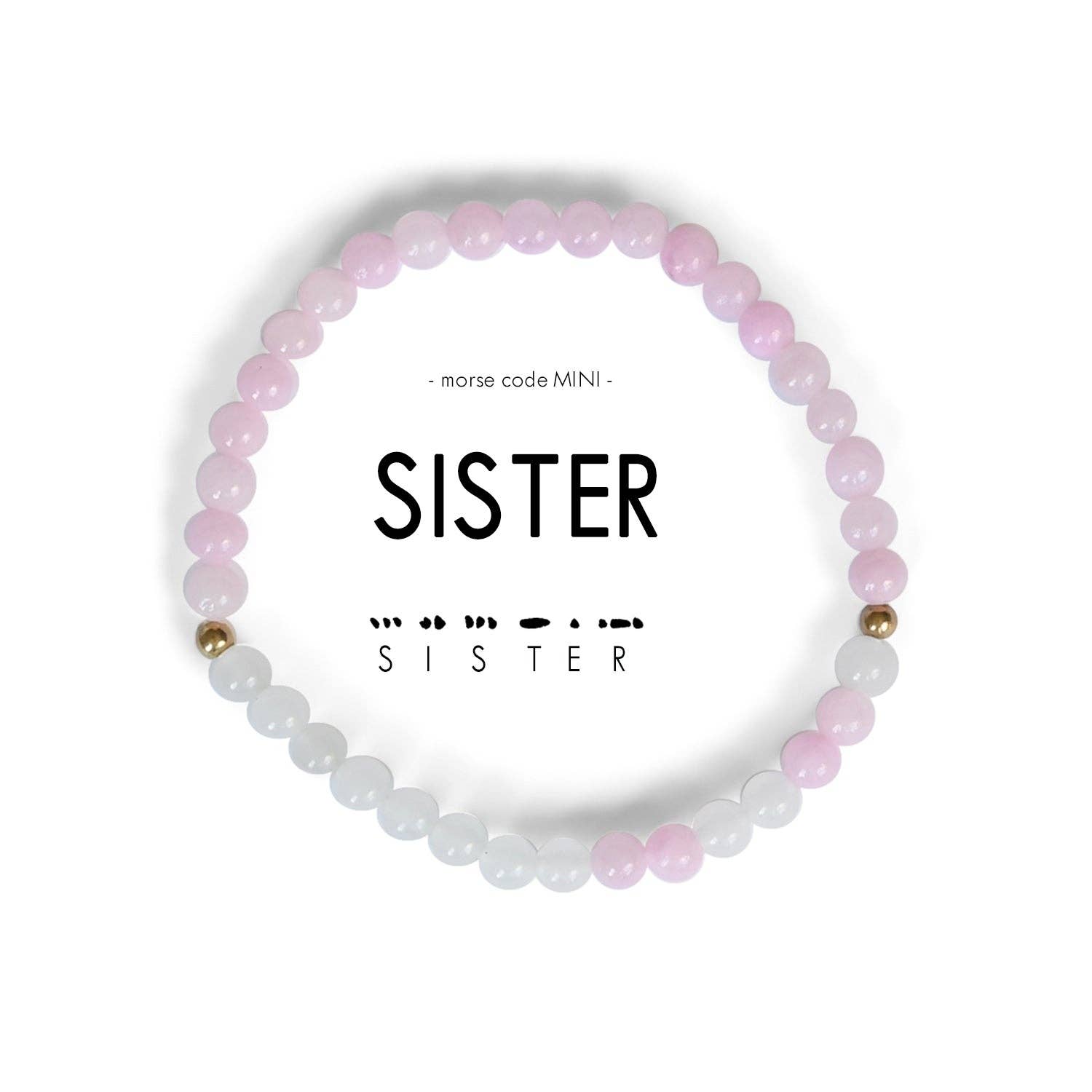 Morse Code Mini Bracelet | Sister