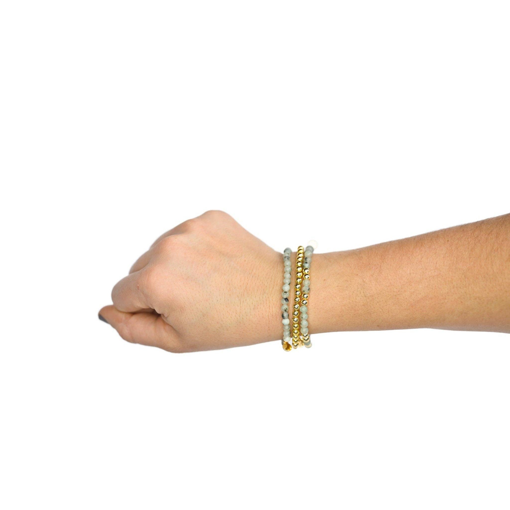 Morse Code Stacking Bracelet Set- Friendship