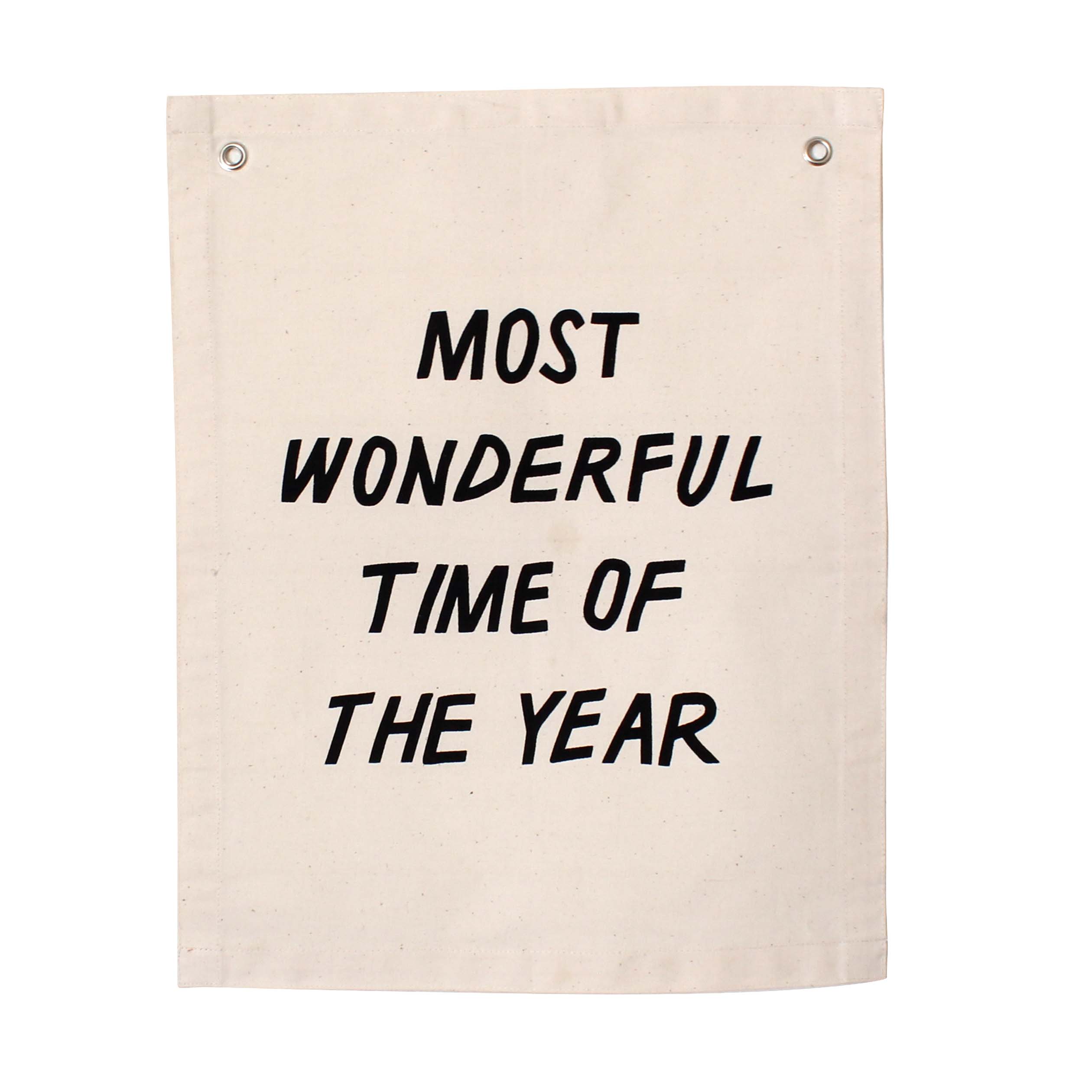 “Most Wonderful Time” Banner