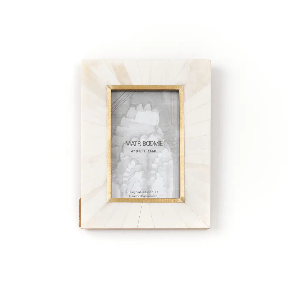 Mukhendu Brass Inlay Picture Frame- Assorted Sizes- Sold Individually