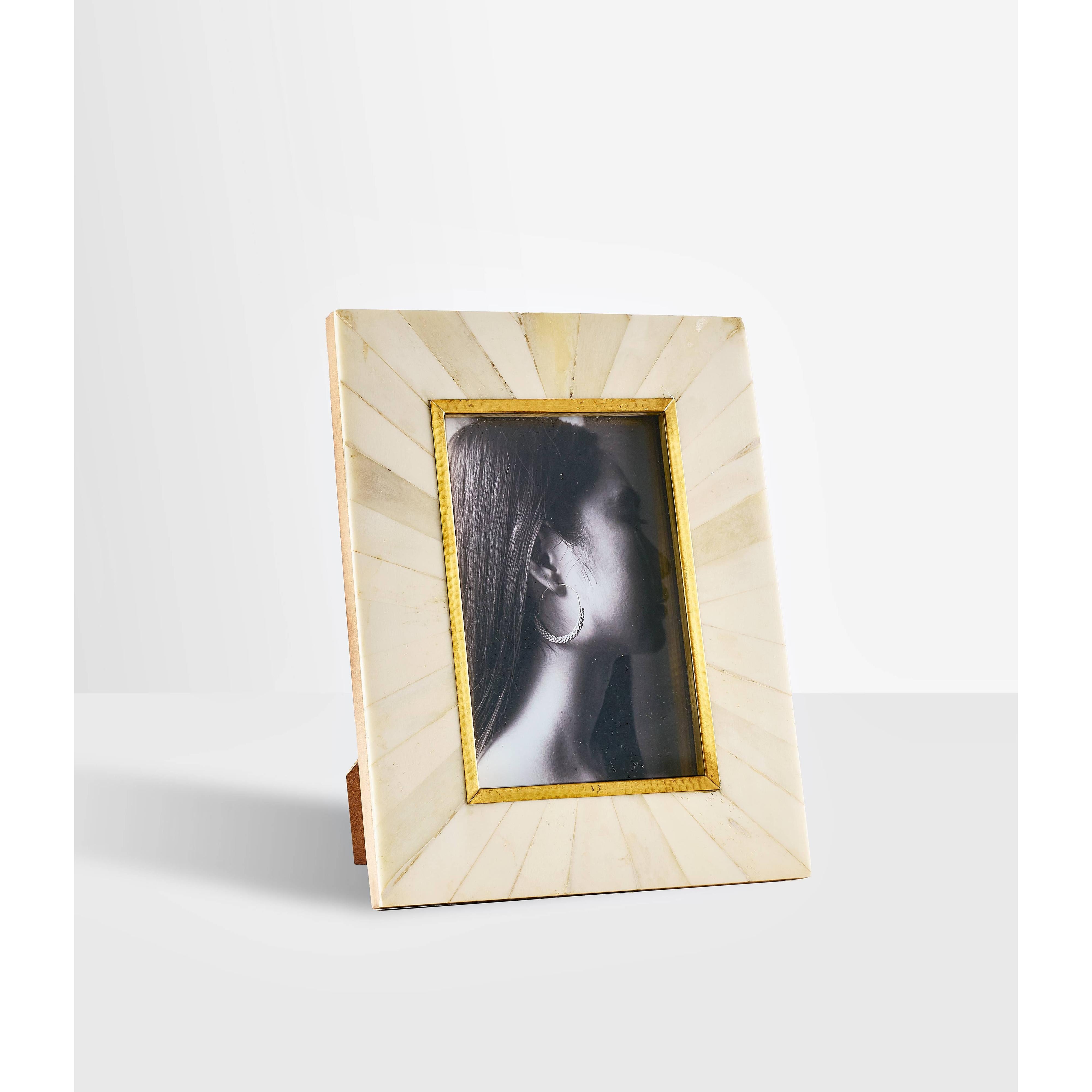 Mukhendu Brass Inlay Picture Frame- Assorted Sizes- Sold Individually