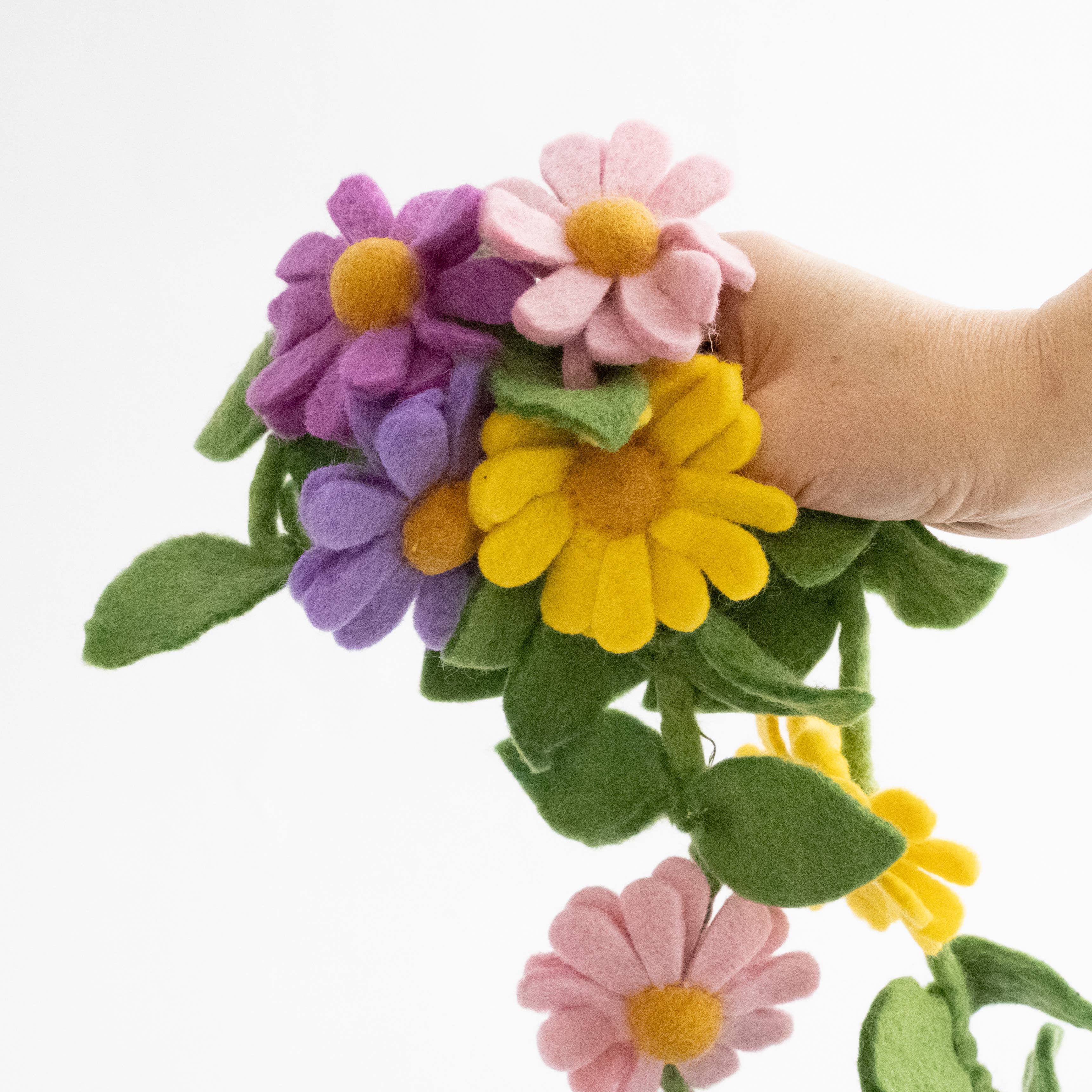 Multi Color Daisy Garland