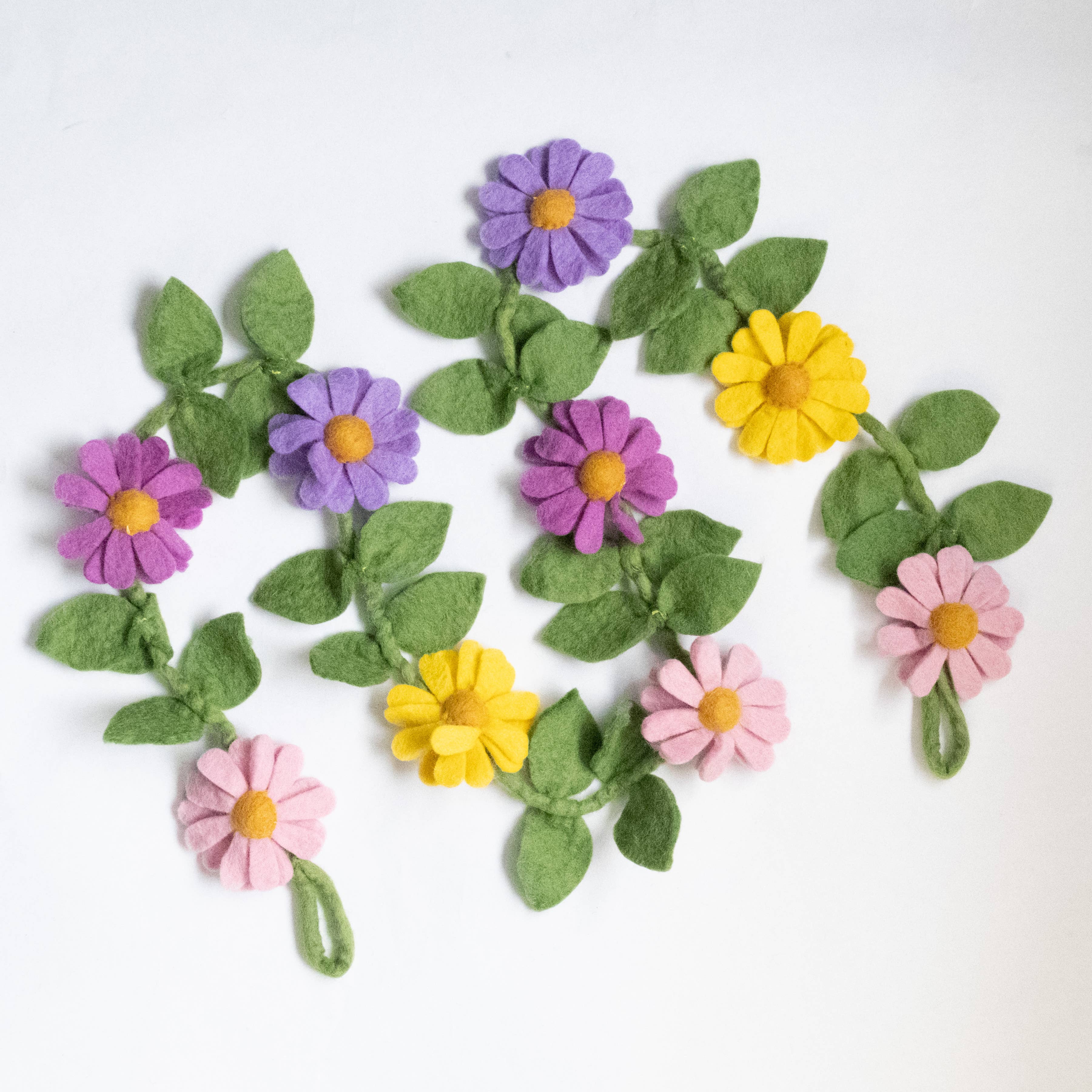Multi Color Daisy Garland