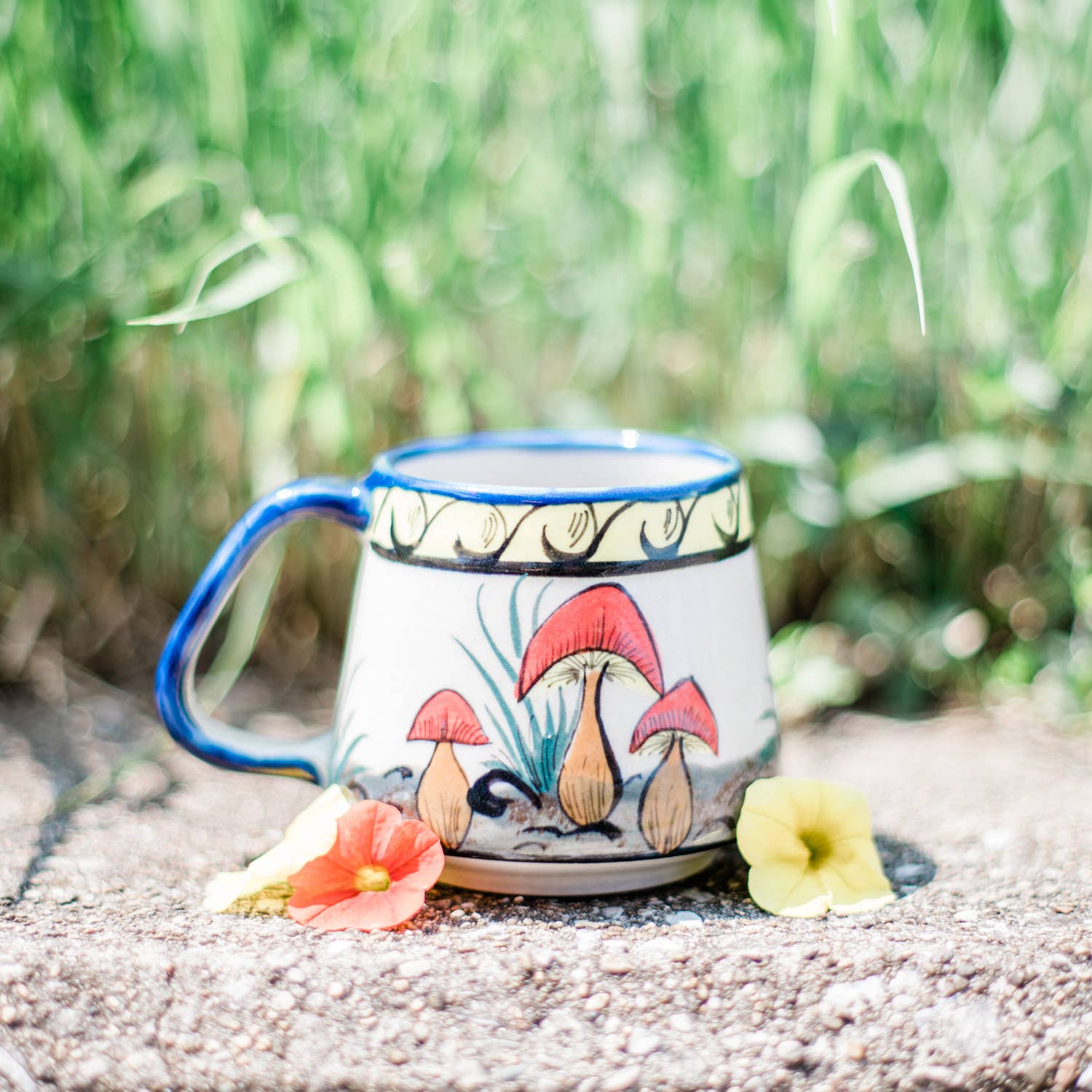 Mushroom Mug- Assorted Colors and Designs*