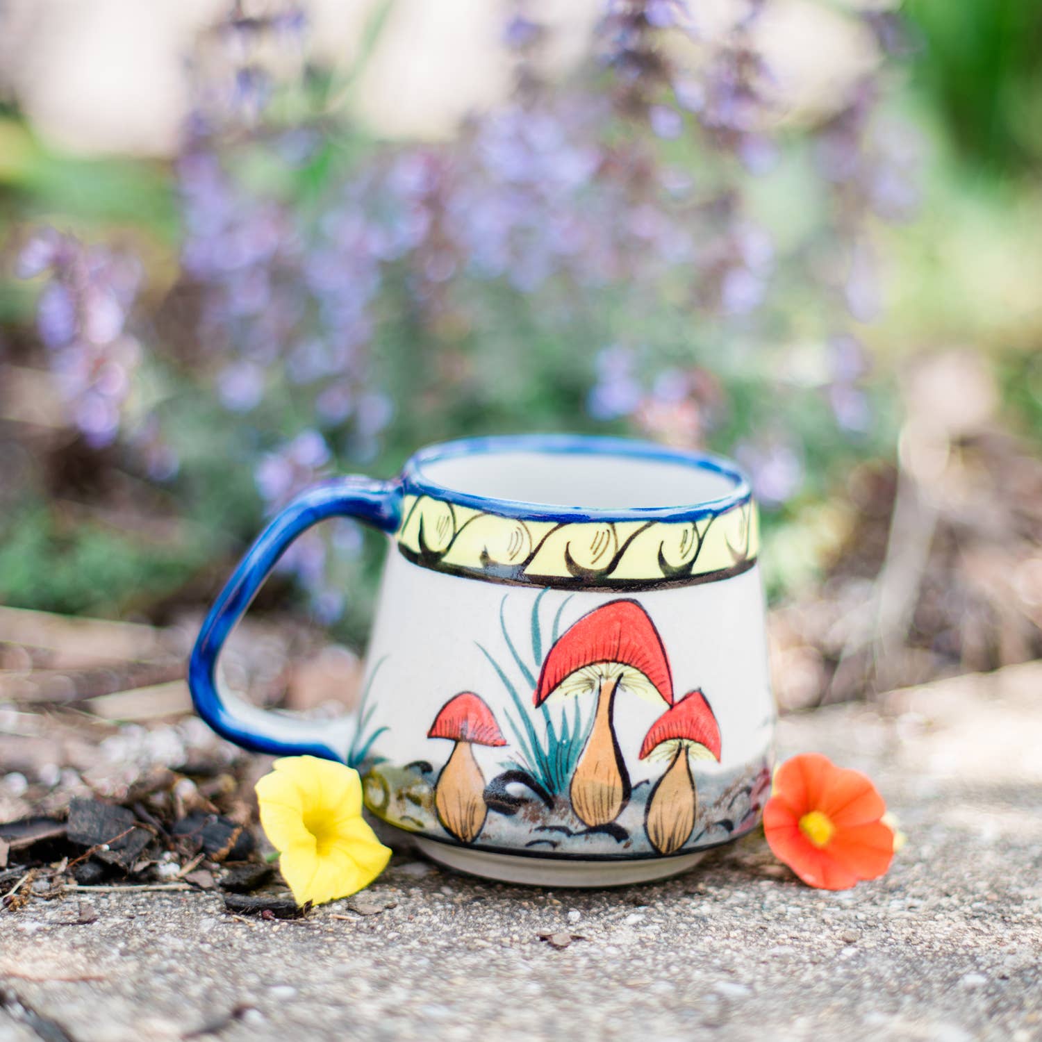 Mushroom Mug- Assorted Colors and Designs*