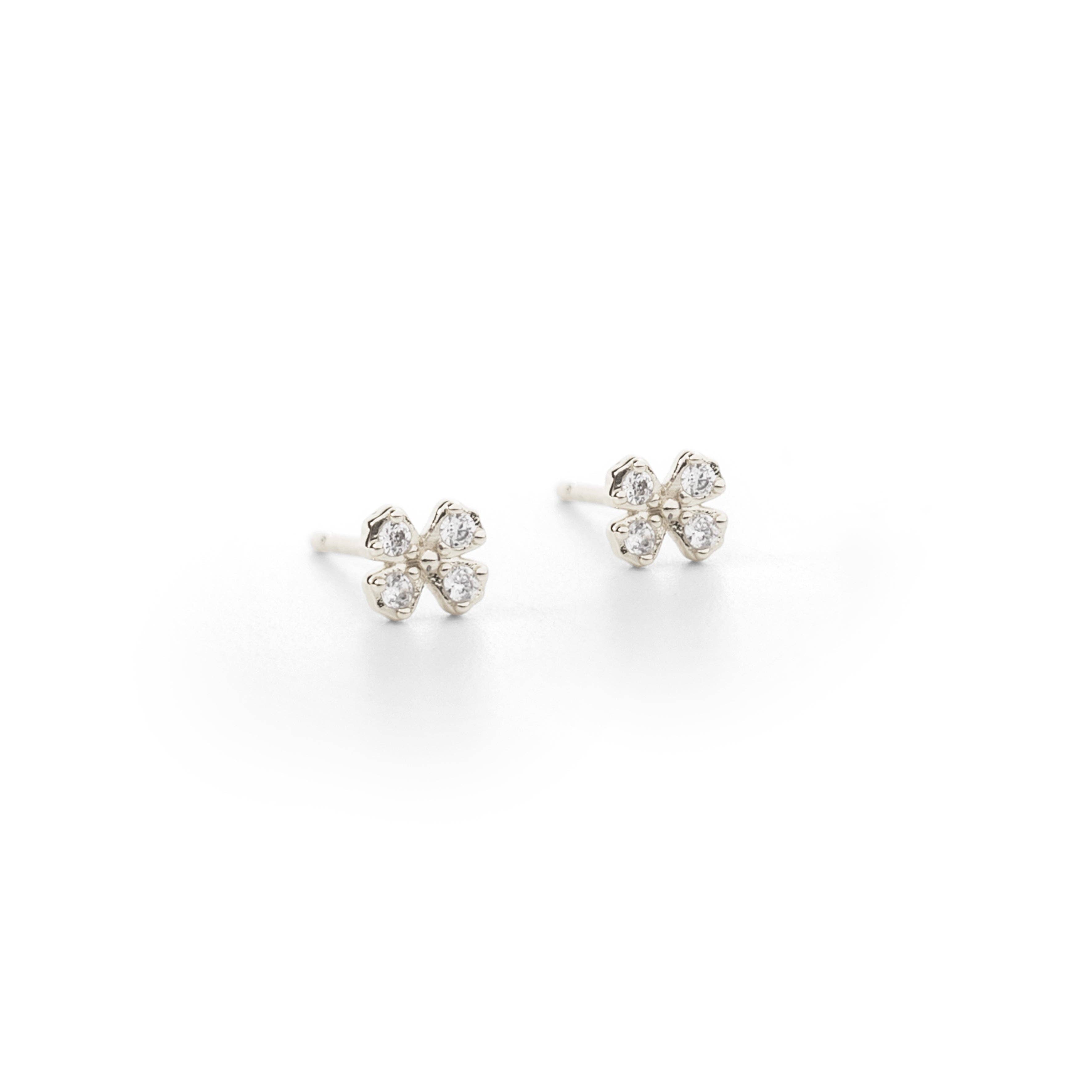 Mustard Flower Post Earrings- Assorted
