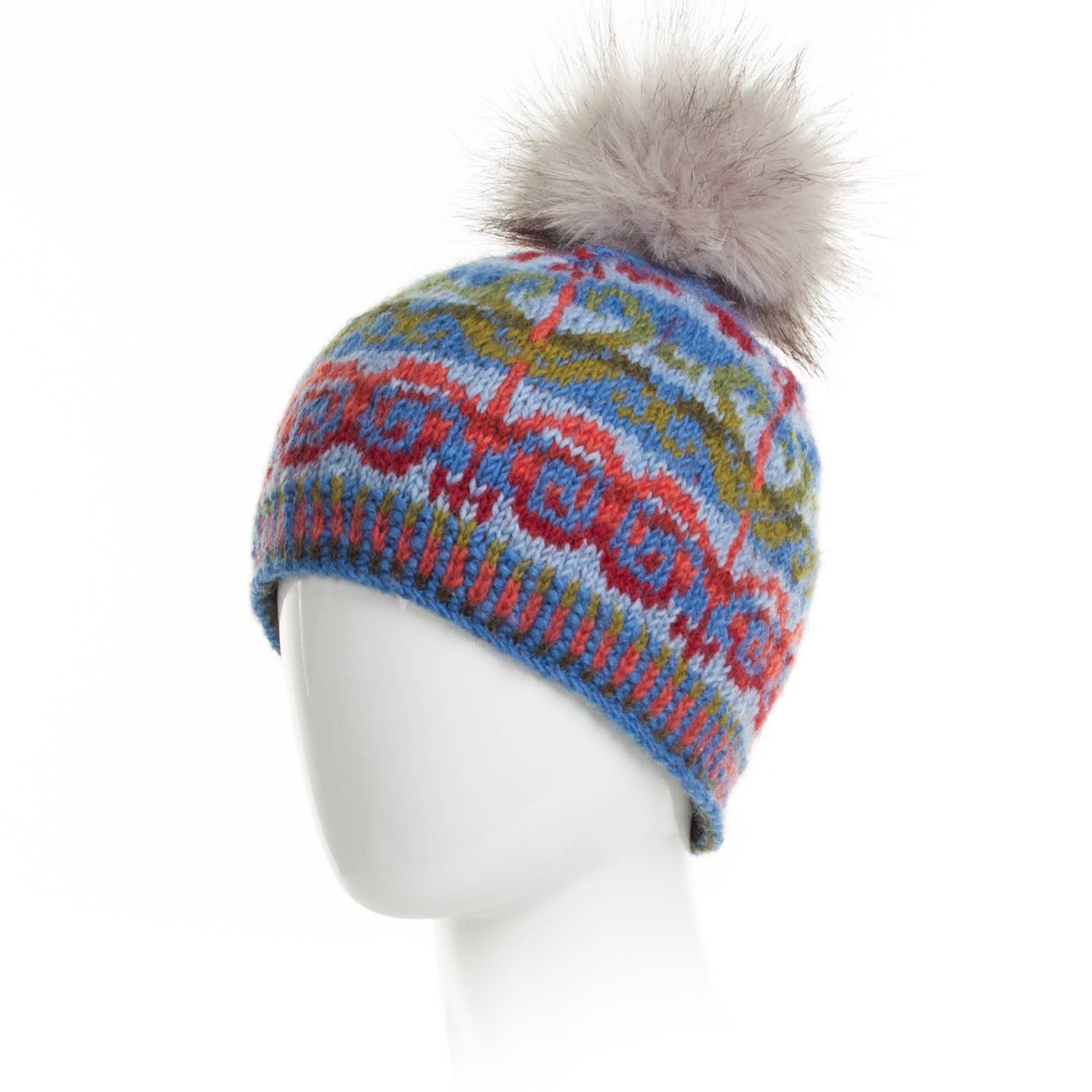 Natalia Wool Knit Beanie- Assorted Colors