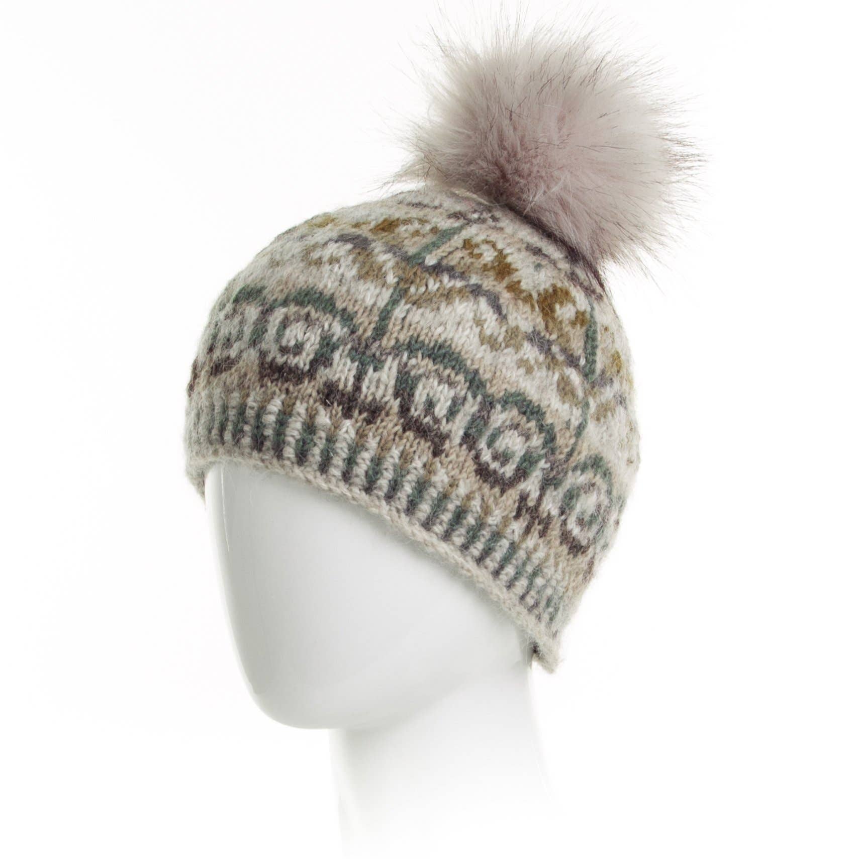 Natalia Wool Knit Beanie- Assorted Colors